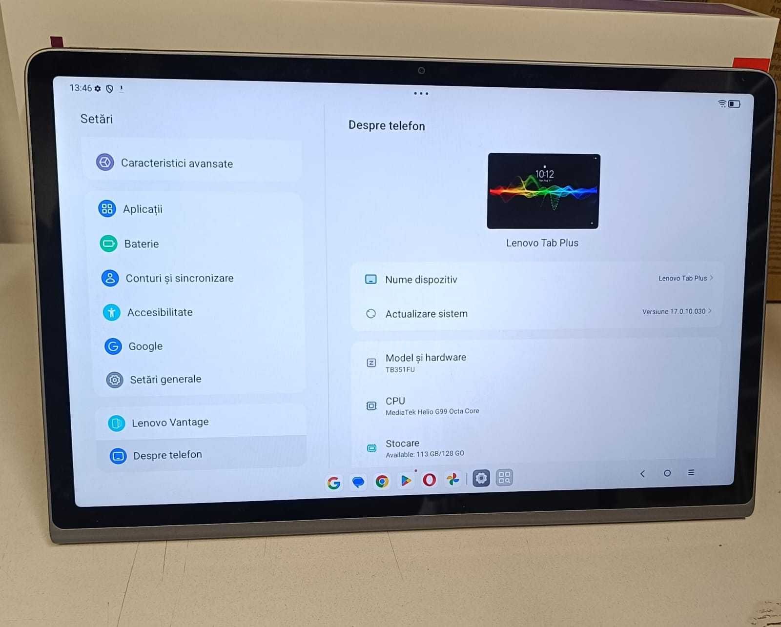 Tableta Lenovo Tab Plus (Ag.21) Garantie 2 Ani