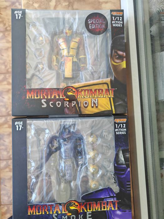 Jucarie / Figurine / Action Figure Mortal Kombat Cyrax Smoke Scorpion