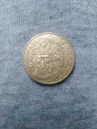 Moneda 50 bani Mircea Cel Bătrân