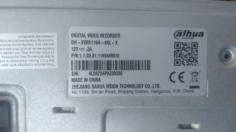 Dvr Dahua, 16 canale, video supraveghere sistem camere