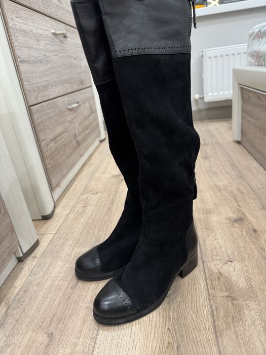 Продаются сапоги Ботфорты ,почти новые ,36 размер