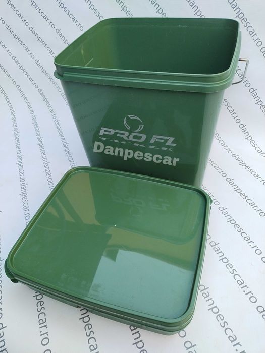 Galeata NADA din Plastic Cu Capac Pro Fl Plus Tava Accesorii 17litri