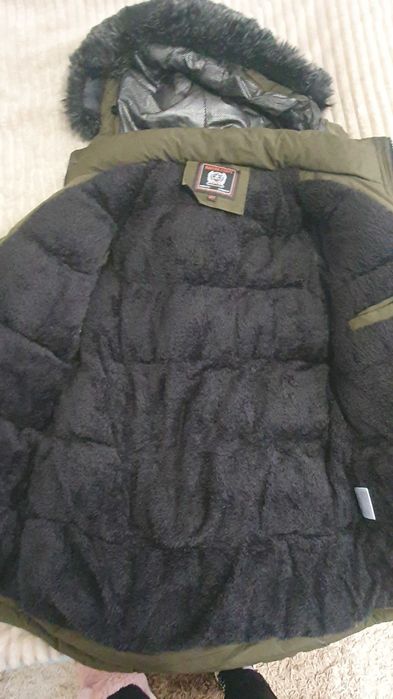 Юношеско дълго зимно яке за 12-14 години