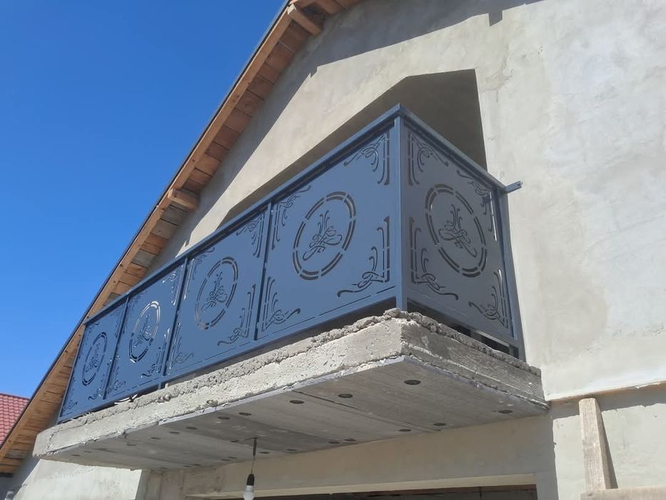 Balustrade din tablă decupata