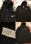 Hanorac Nike cu fermoar, mărimea 3XL, negru.