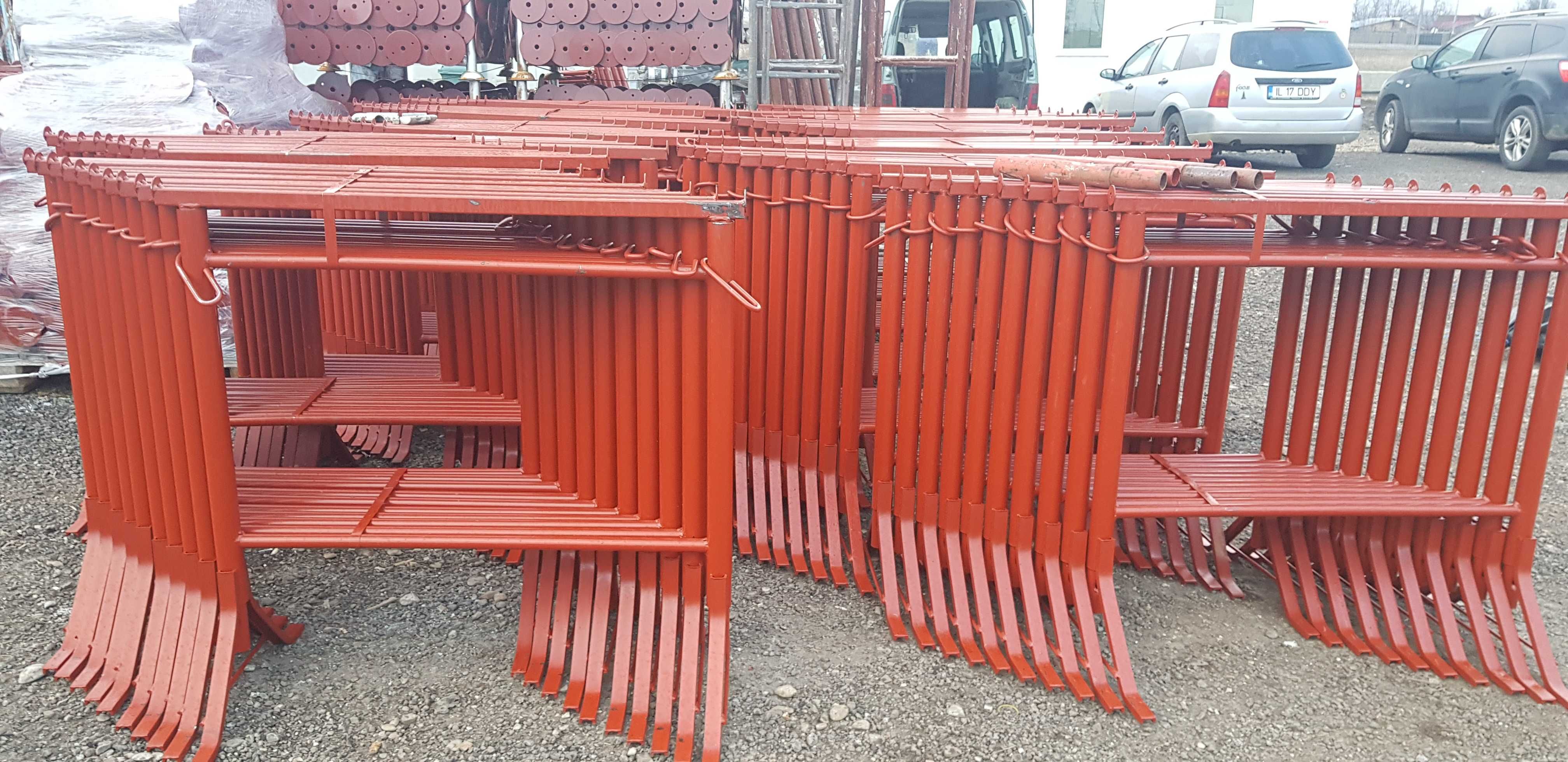 Schela zidarie, capre metalice, schela interior