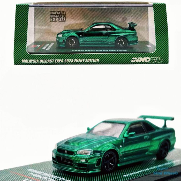 CHASE INNO64 Nissan Skyline GT-R R34 Z-TUNE Carbon Malaysia EXPO 2023