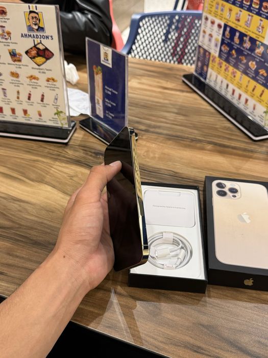 iPhone 13 Pro Max Gold Karobkad dokument