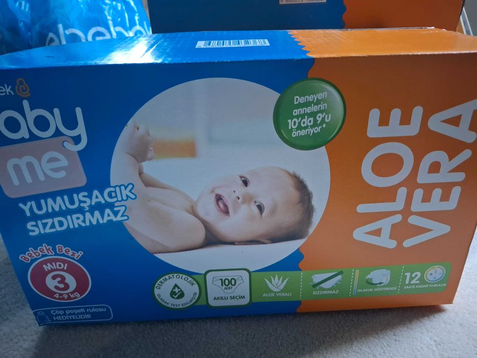 Памперси Molfix& Ebebek