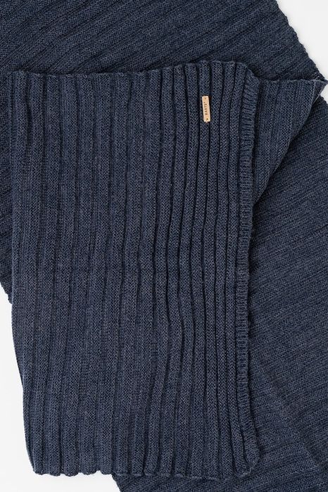 BARTS Fular striat Bayne, Albastru marin