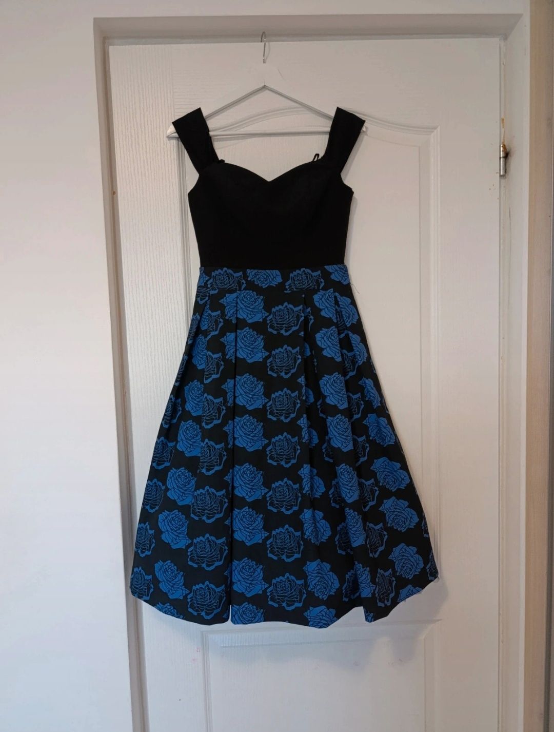Rochie BSB albastru cu negru