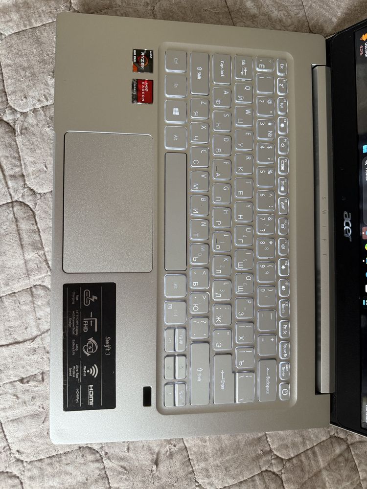 Ноутбук acer swift 3 асер