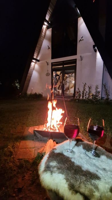 Cabana A-frame cu jacuzzi-Porumbacu, Avrig, Transfăgărășan ,Sibiu