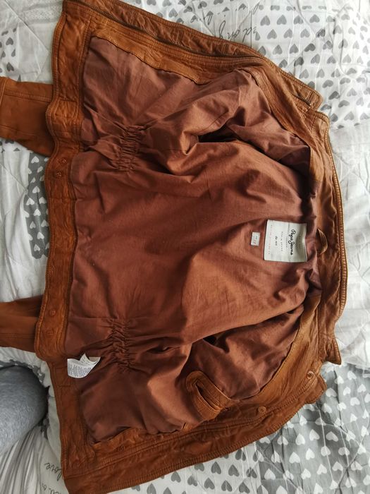 Яке Pepe Jeans/естествена кожа