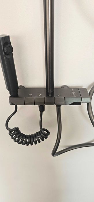 Set Dus Baterie SMART gri antracit
