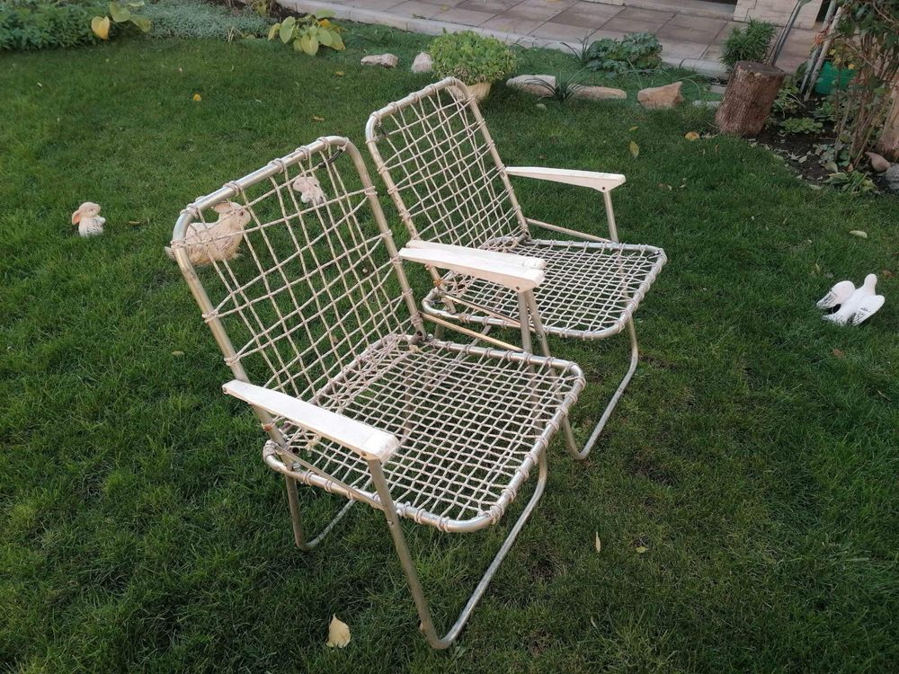Метални градински столове
