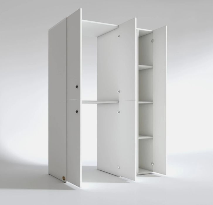 Шкаф за пералня и сушилня с място за маса гладене