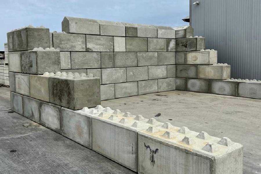 Blocuri din beton modulare - Lego Block