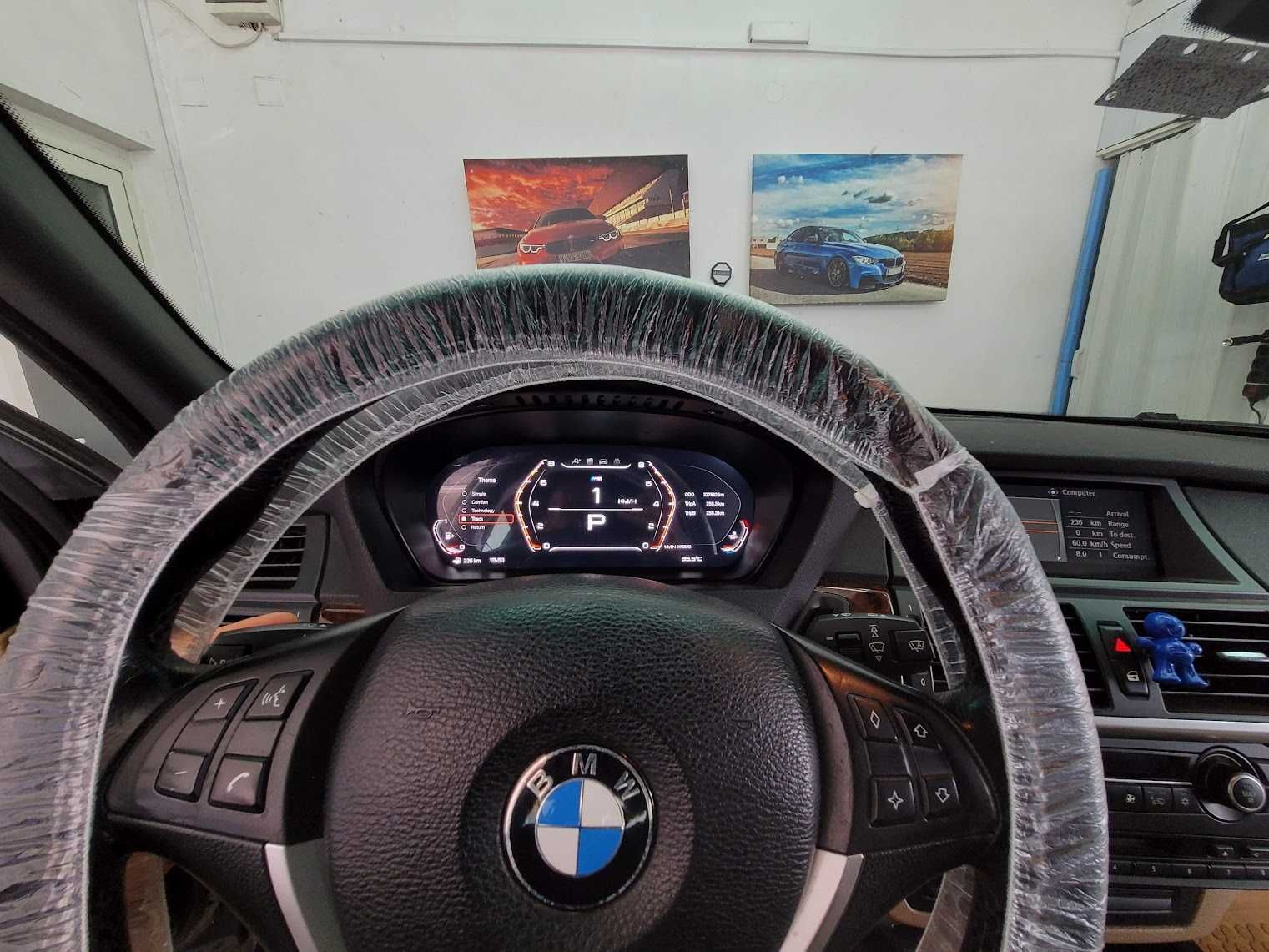 Дигитално табло километраж за BMW X5 X6 E70 E71 БМВ Е70 Е71