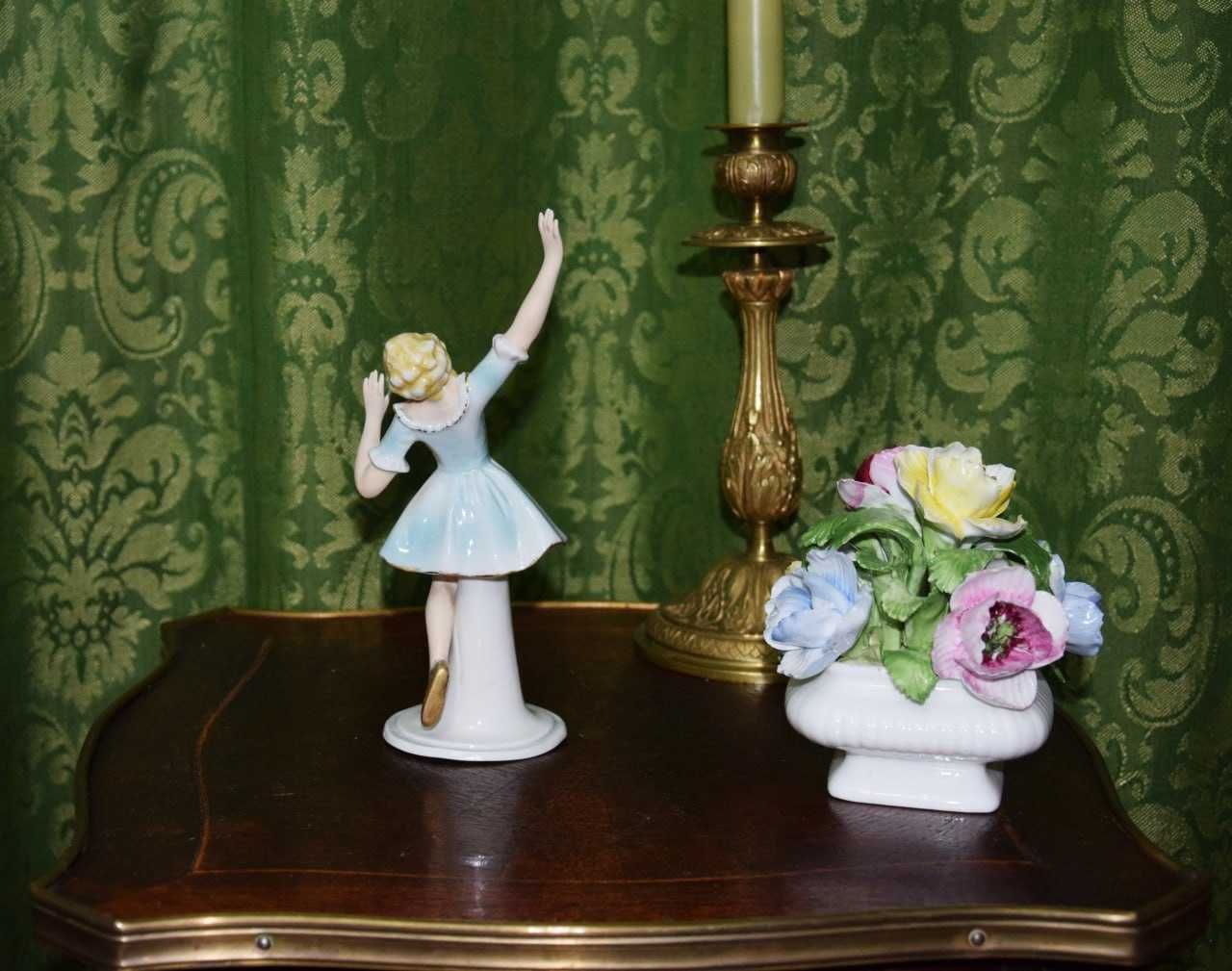 Немецкие, старинные статуэтки "Балерины". Валендорф. Unterweissbach