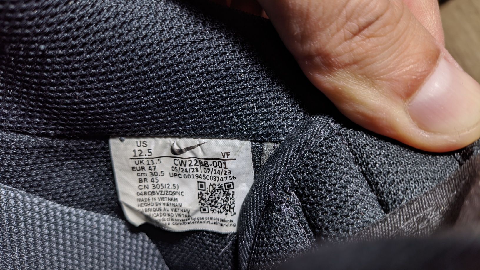 Nike Air Force 47 размер, стелька 31 см