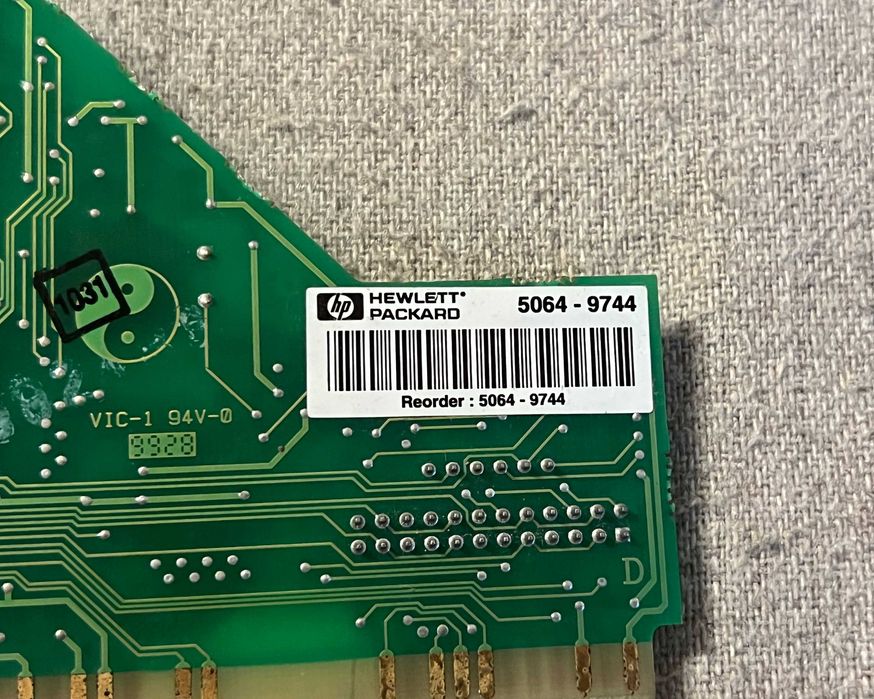 Placa HP PCI cu port serial si paralel TL16C552AFN pentru colectionari