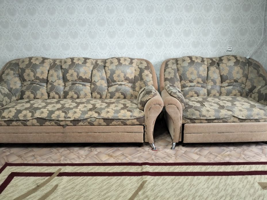 Продам диван , малый диван , кресло