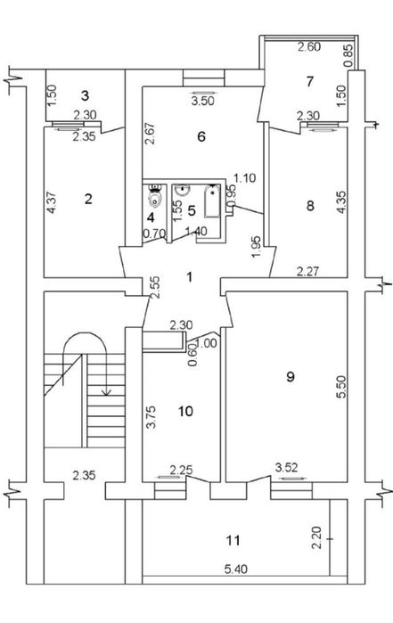 Продаётся 4-х комнатная квартира