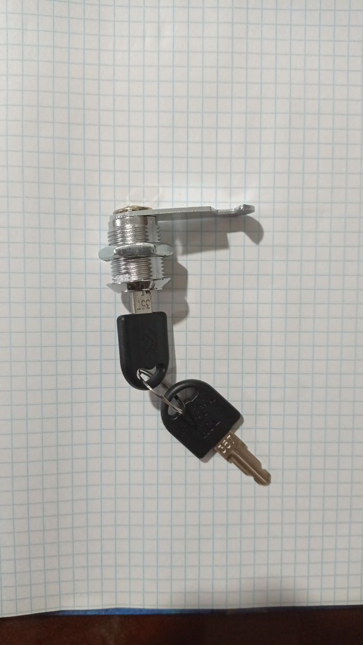 Замок металлический с ключом l=20mm