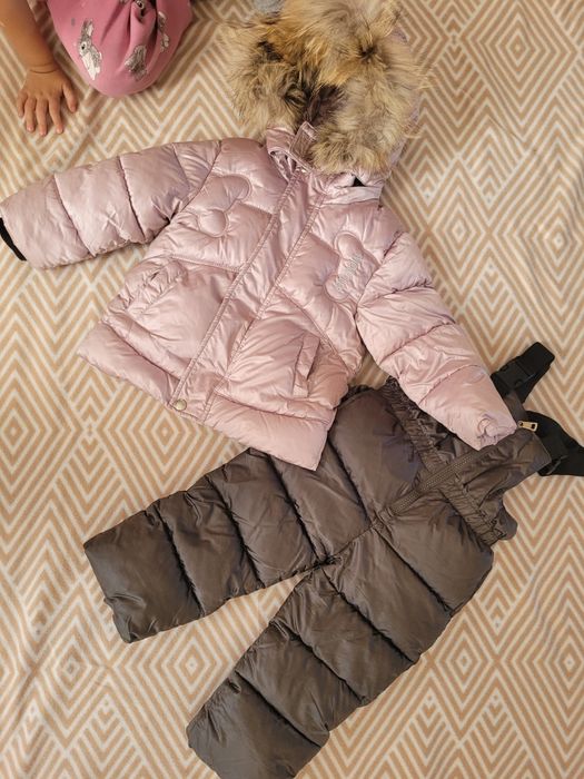 Зимний комбинезон на девочку монклер