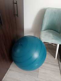 Топка за пилатес / фитнес топка / офис топка - размер 3, 75 см, синя