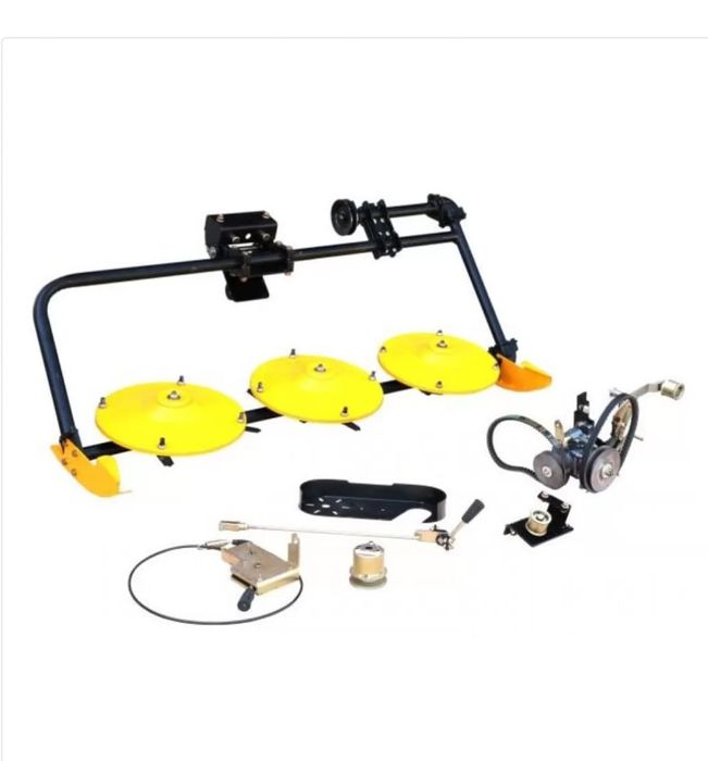Cositoare cu 3 talere pentru minitractor, motocultor