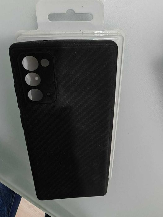 Husa samsung note 20 5g piele si silicon