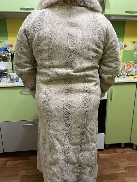 Дубленка зимняя на размер 52