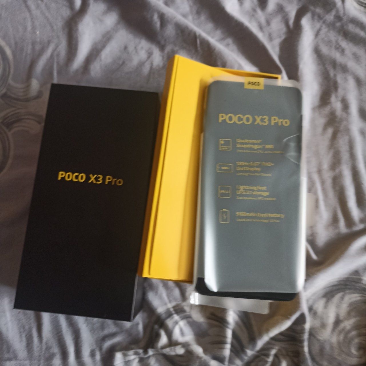 poco x 3piro 6+2+128gb