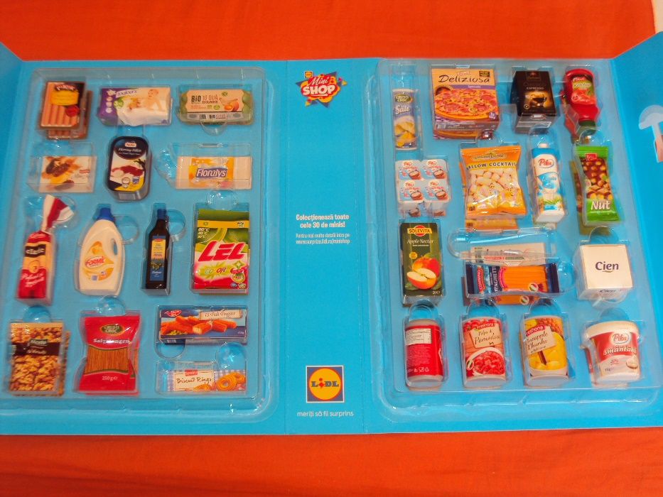 Schimb figurine minishop de la LIDL