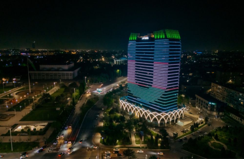 NRG U TOWER с видом на сити Коробка 22 этаж