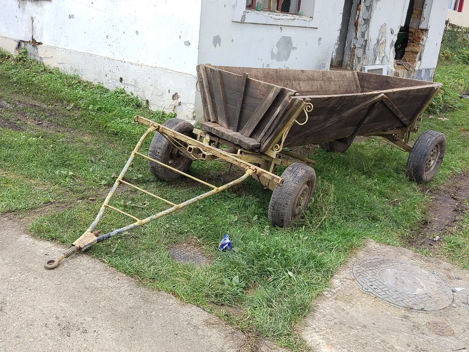Căruța de tractor cu proțap
