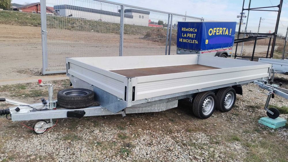 Remorca auto Cargo 410x210x30,3000-2000 kg,marfa,utilaje,apicol