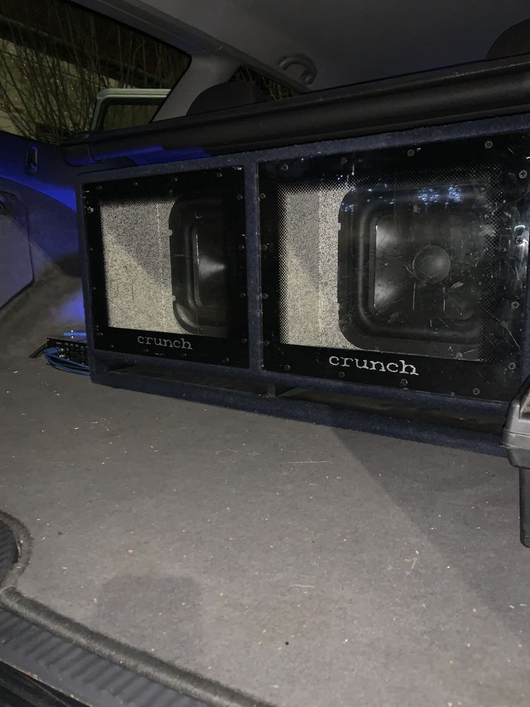 Subwoofer Chrunch Dual 12”