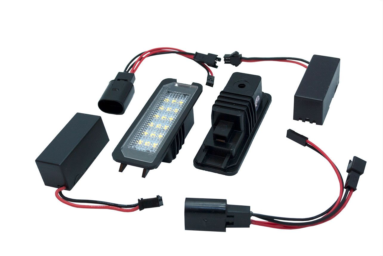 Set 2 Lampi LED placute numar Volkswagen Lupo, Polo si New Beetle II