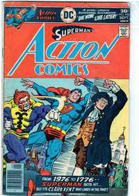 Action Comics #463 DC Comics Superman - 1976 to 1776 Clark Kent