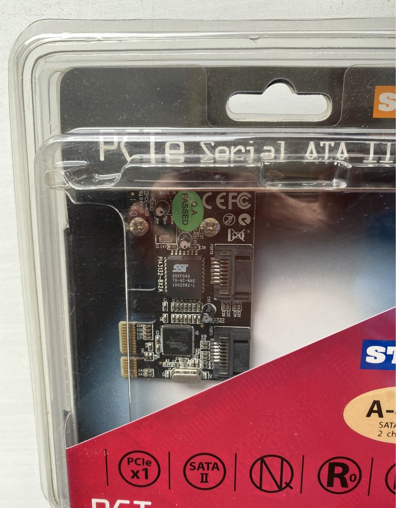 PCIe SATA II Card Плата расширения SATA 2