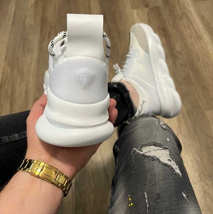 VERSACE CHAIN ALB - 36-45 - lichidare stoc