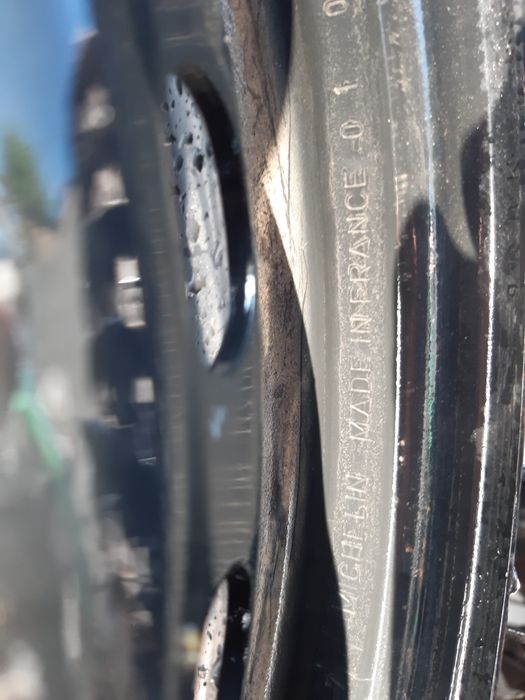 2 jante tablă r16 Renault 4x100, Megan, Dacia Logan, Captur, Clio