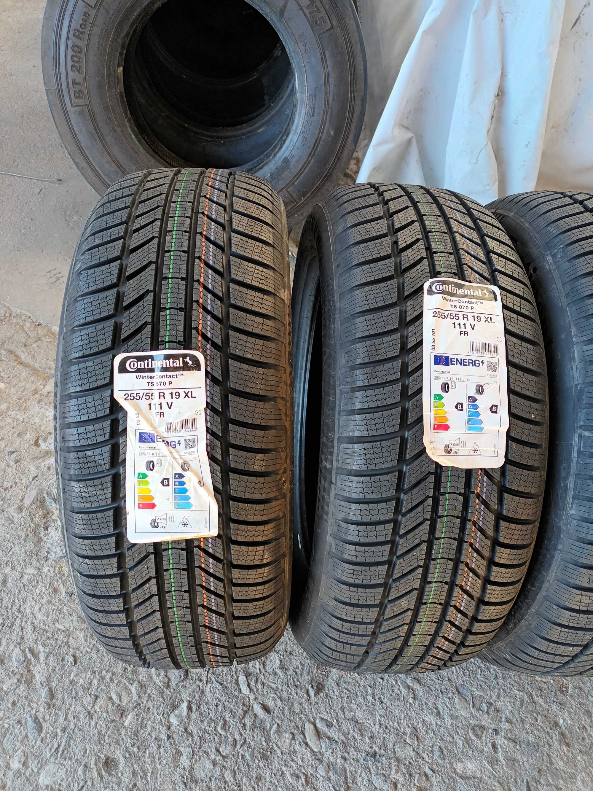 4 Нови зимни гуми 255/55 R19 Continental WinterCont TS870P 111V M+S XL