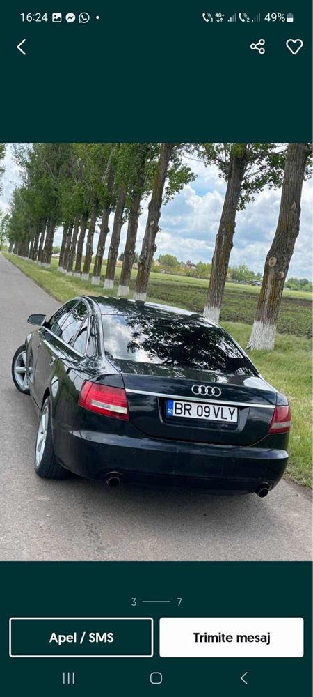 Vand/Schimb Audi A6 S-line 2.4 benzina an 2005