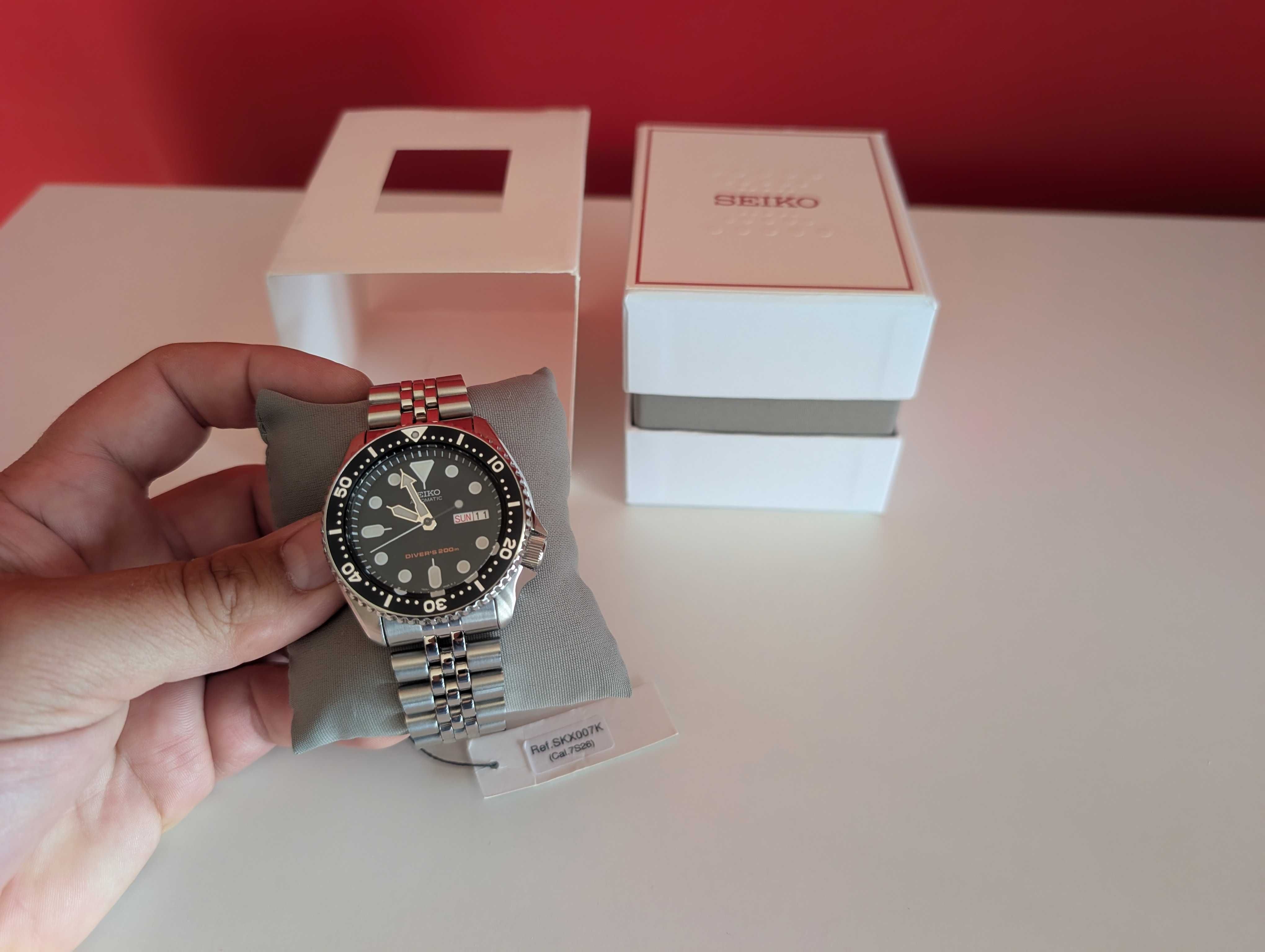 Seiko Scuba SKX007K Full Set