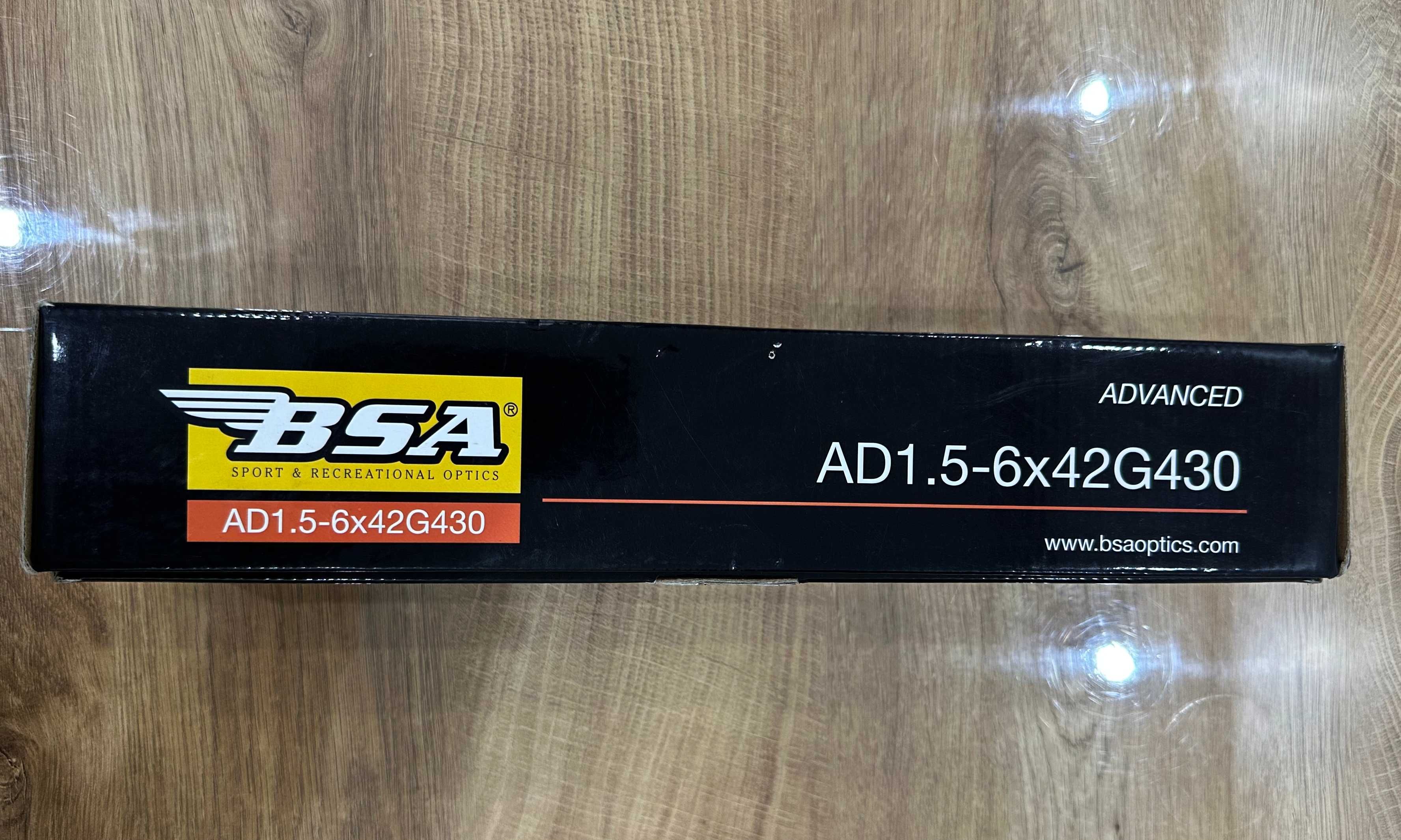 Нова оптика BSA AD 1.5-6x42 G430