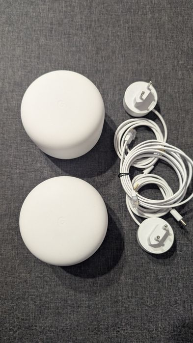 Google Nest WiFi H2D – 2 unități mesh router / satelit